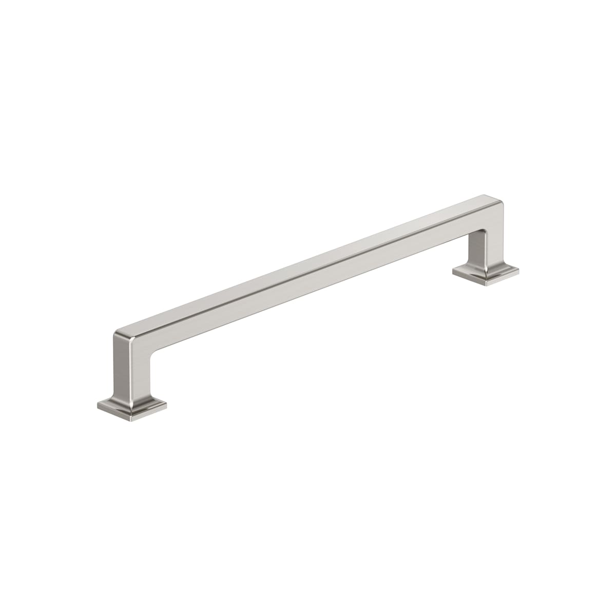 Amerock - BP37446G10 - Lintel 8-13/16 Inch Center to Center Bar Cabinet Pull in Satin Nickel