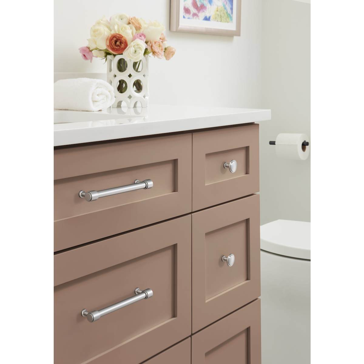 Amerock - BP37465CZ - Faircrest 6-5/16 Inch Center to Center Bar Cabinet Pull in Champagne Bronze