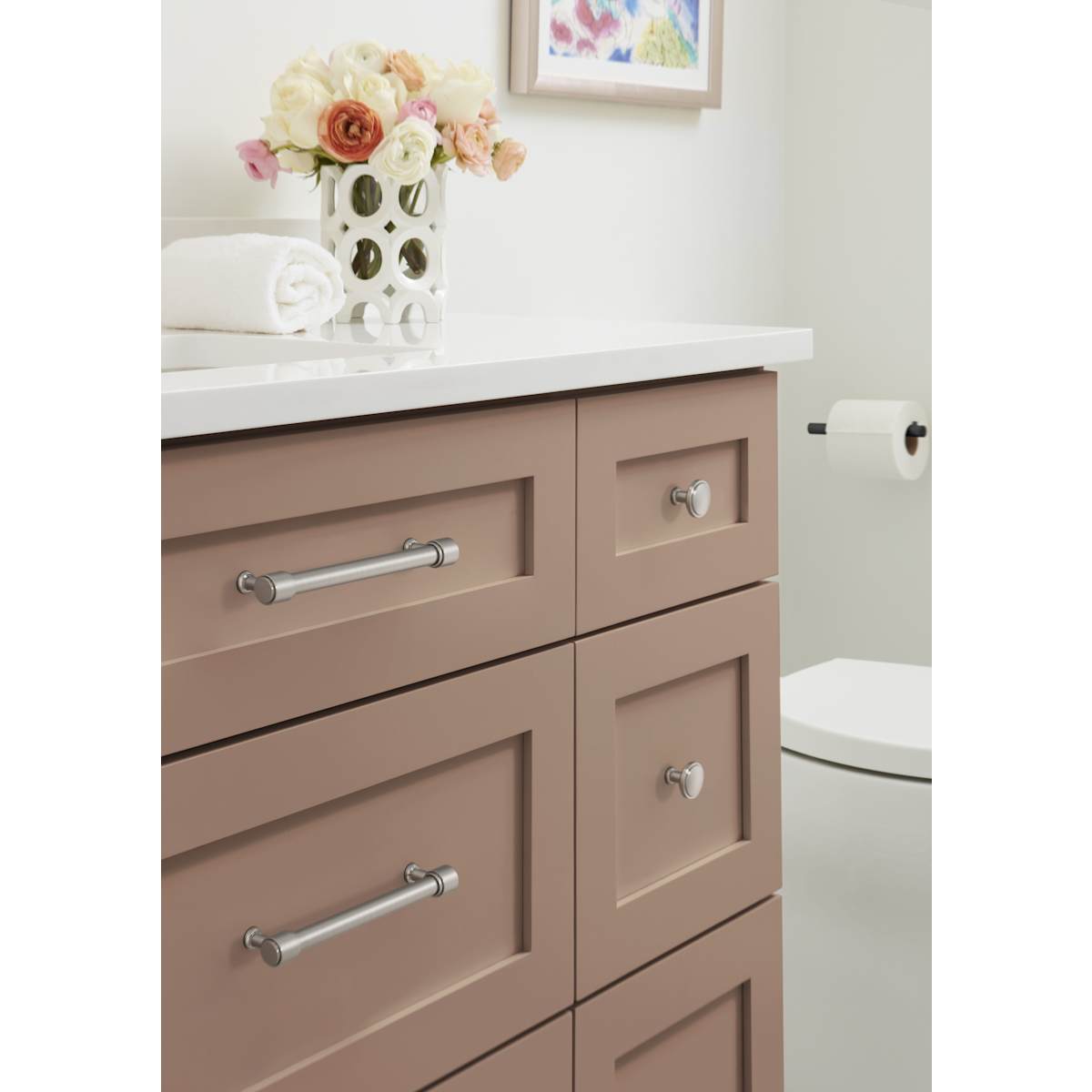 Amerock - BP37465CZ - Faircrest 6-5/16 Inch Center to Center Bar Cabinet Pull in Champagne Bronze