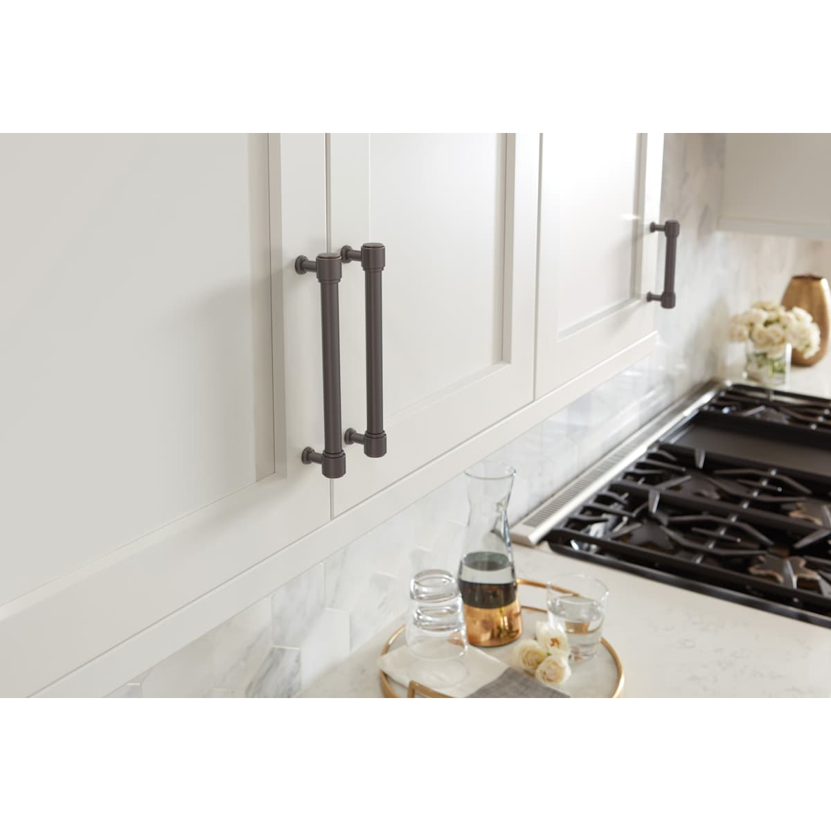 Amerock - BP37465CZ - Faircrest 6-5/16 Inch Center to Center Bar Cabinet Pull in Champagne Bronze