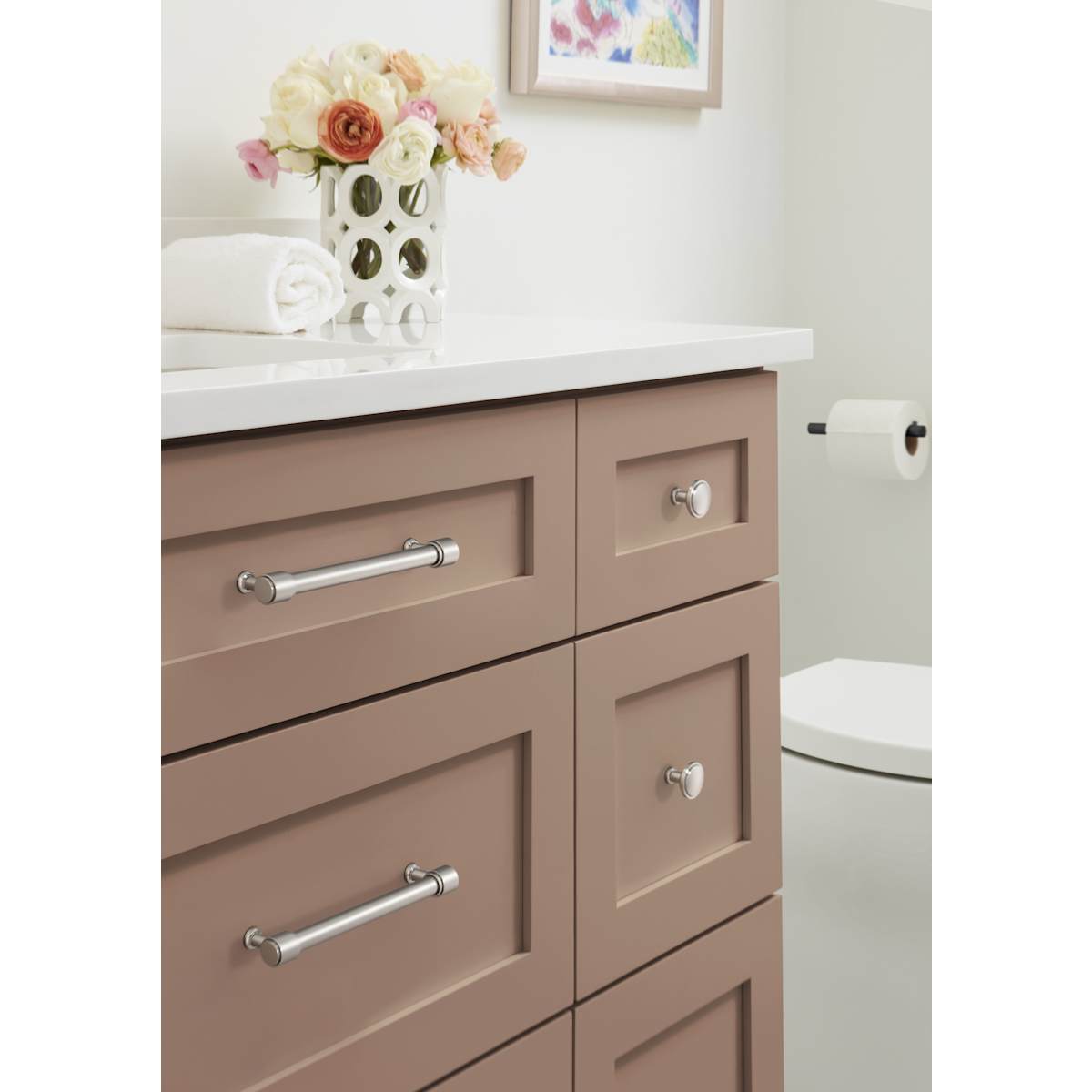 Amerock - BP37465CZ - Faircrest 6-5/16 Inch Center to Center Bar Cabinet Pull in Champagne Bronze