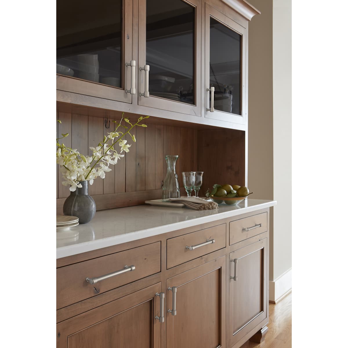 Amerock - BP37466PN - Faircrest 7-9/16 Inch Center to Center Bar Cabinet Pull in Polished Nickel