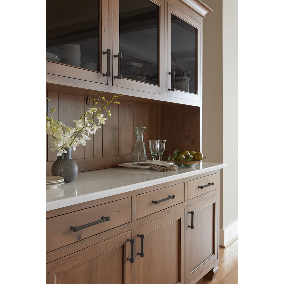 Amerock - BP37466PN - Faircrest 7-9/16 Inch Center to Center Bar Cabinet Pull in Polished Nickel