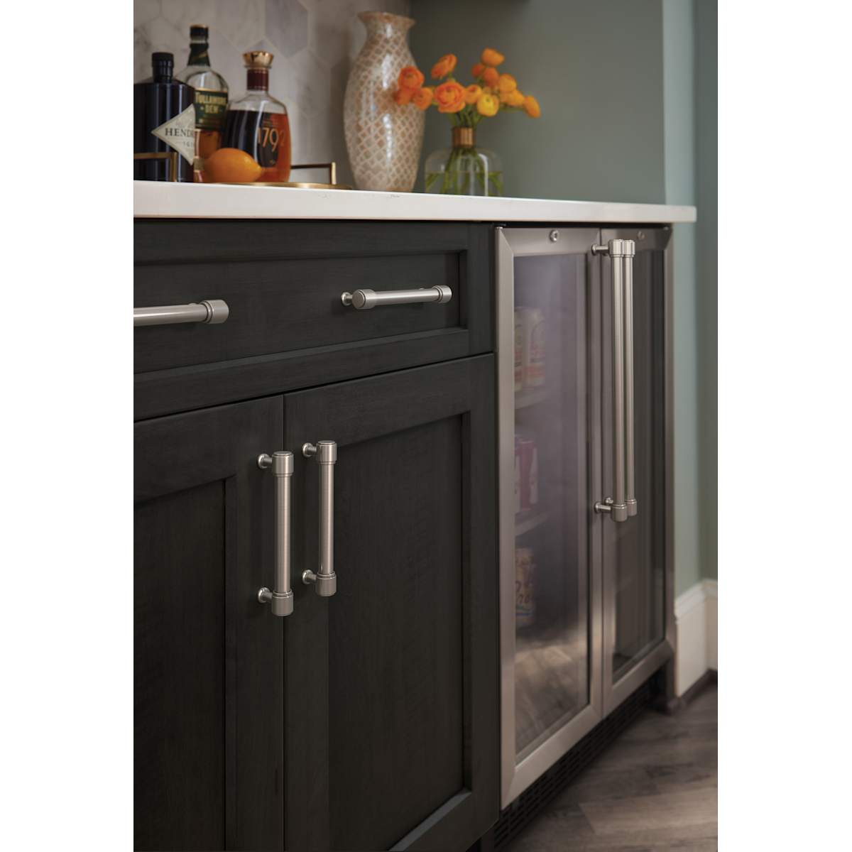 Amerock - BP37471BBZ - Faircrest 18 Inch Center to Center Bar Cabinet Pull in Golden Champagne