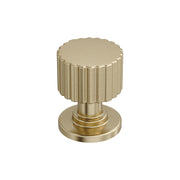 Amerock - BP37640BBZ - Ballard 1 Inch Mushroom Cabinet Knob in Golden Champagne