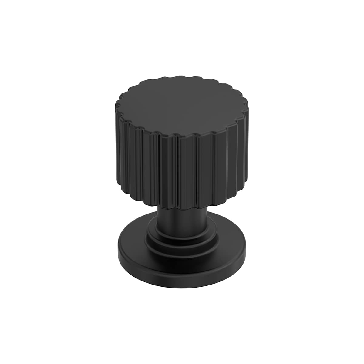 Amerock - BP37640MB - Ballard 1 Inch Mushroom Cabinet Knob in Matte Black