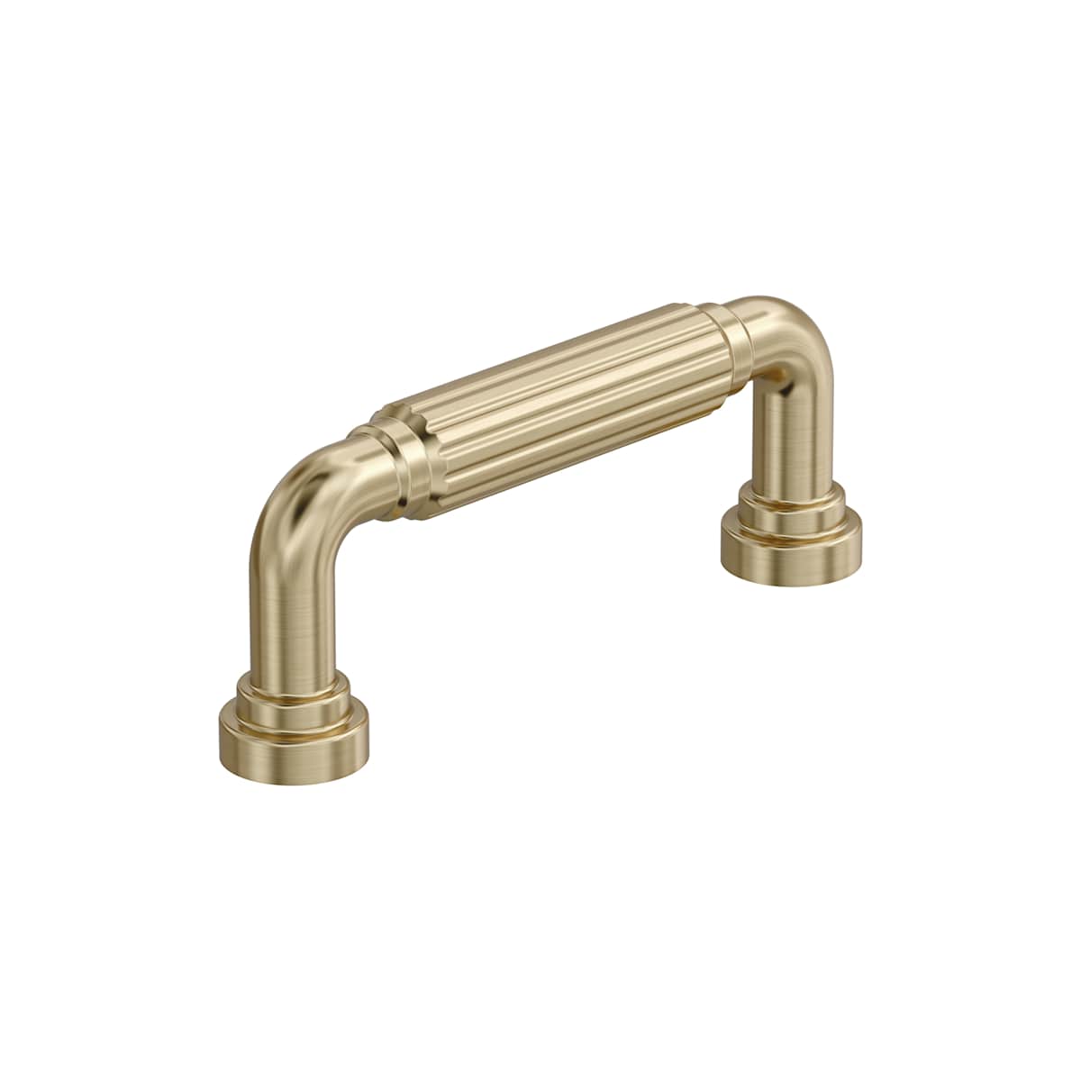 Amerock - BP37701BBZ - Cowrie 3 Inch Center to Center Handle Cabinet Pull in Golden Champagne