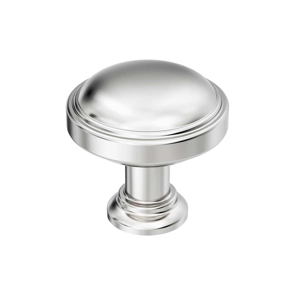 Amerock - BP37720PN - Enlivity 1-1/4 Inch Mushroom Cabinet Knob in Polished Nickel