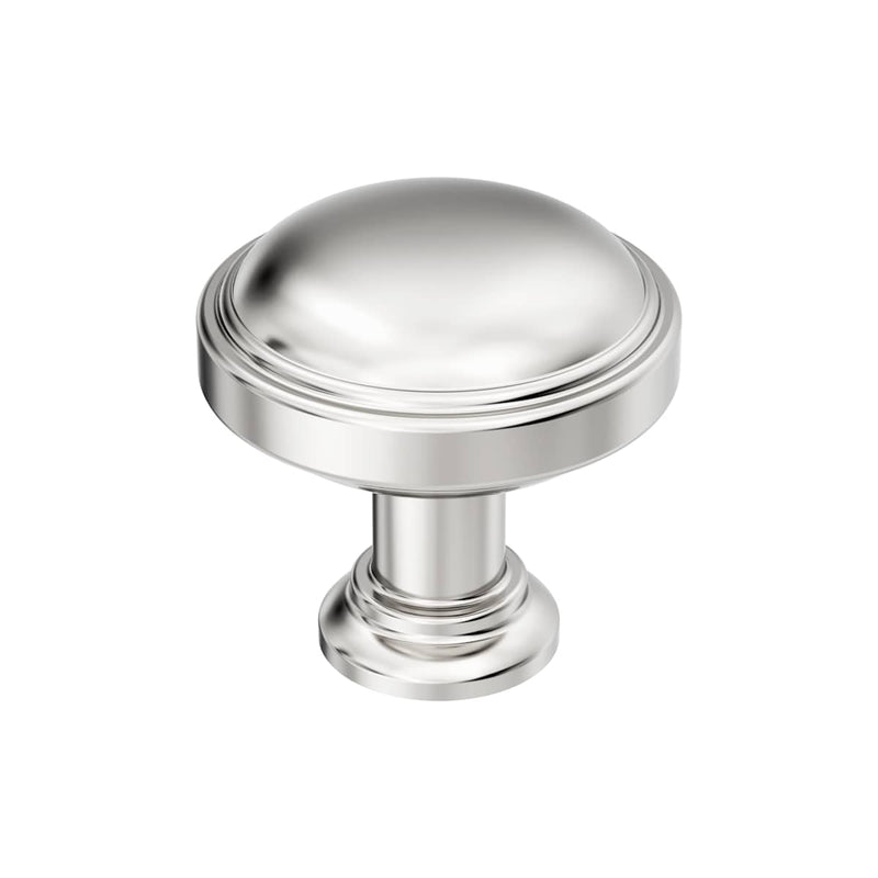 Amerock - BP37720PN - Enlivity 1-1/4 Inch Mushroom Cabinet Knob in Polished Nickel
