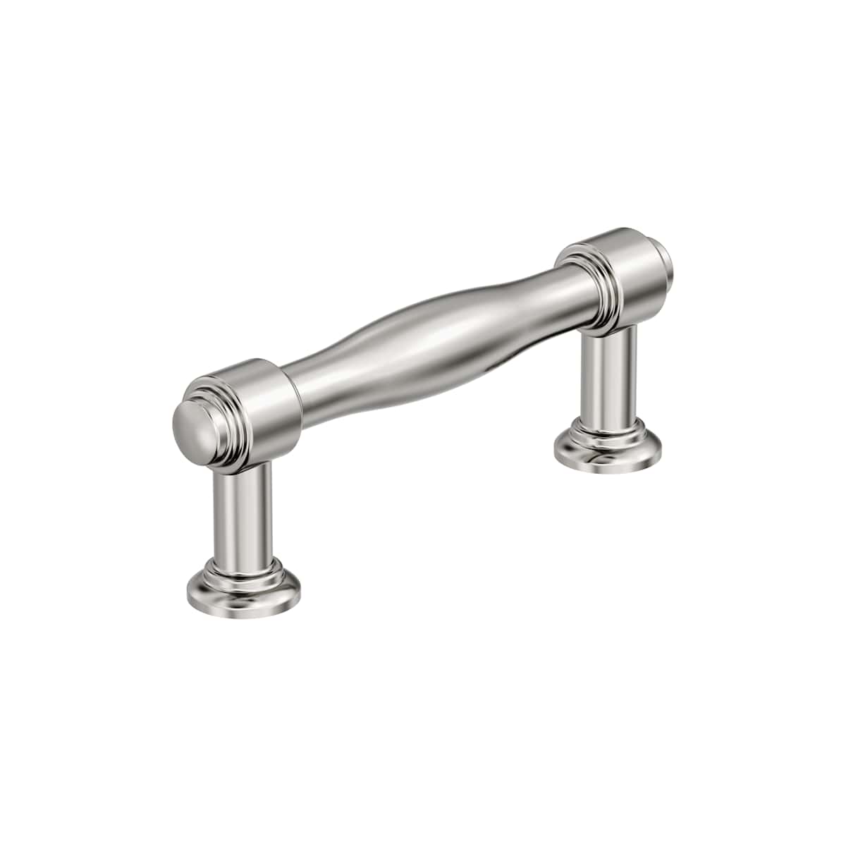 Amerock - BP37721PN - Enlivity 3 Inch Center to Center Bar Cabinet Pull in Polished Nickel