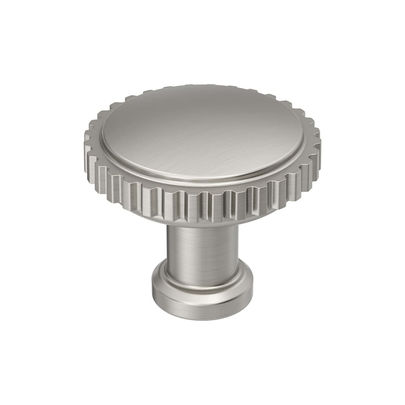 Amerock - BP37800G10 - Farewind 1-1/4 Inch Mushroom Cabinet Knob in Satin Nickel