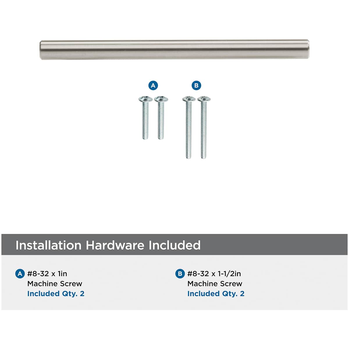 Amerock - BP40516BBR - Bar Pulls 3-3/4 Inch Center to Center Bar Cabinet Pull in Black Bronze
