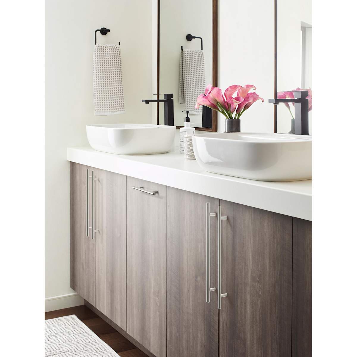 Amerock - BP40517BBR - Bar Pulls 5-1/16 Inch Center to Center Bar Cabinet Pull in Black Bronze