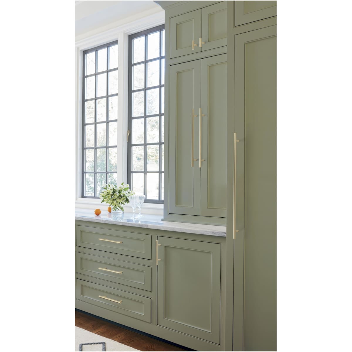 Amerock - BP40519GM - Bar Pulls 10-1/16 Inch Center to Center Bar Cabinet Pull in Gunmetal