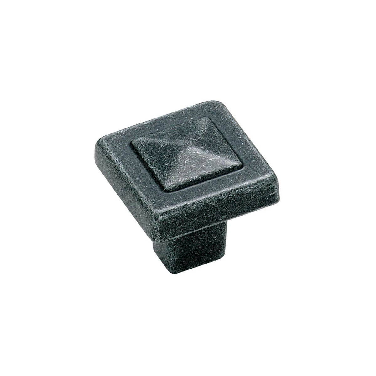 Forgings 1-1/8 Inch Square Cabinet Knob - 25 Pack