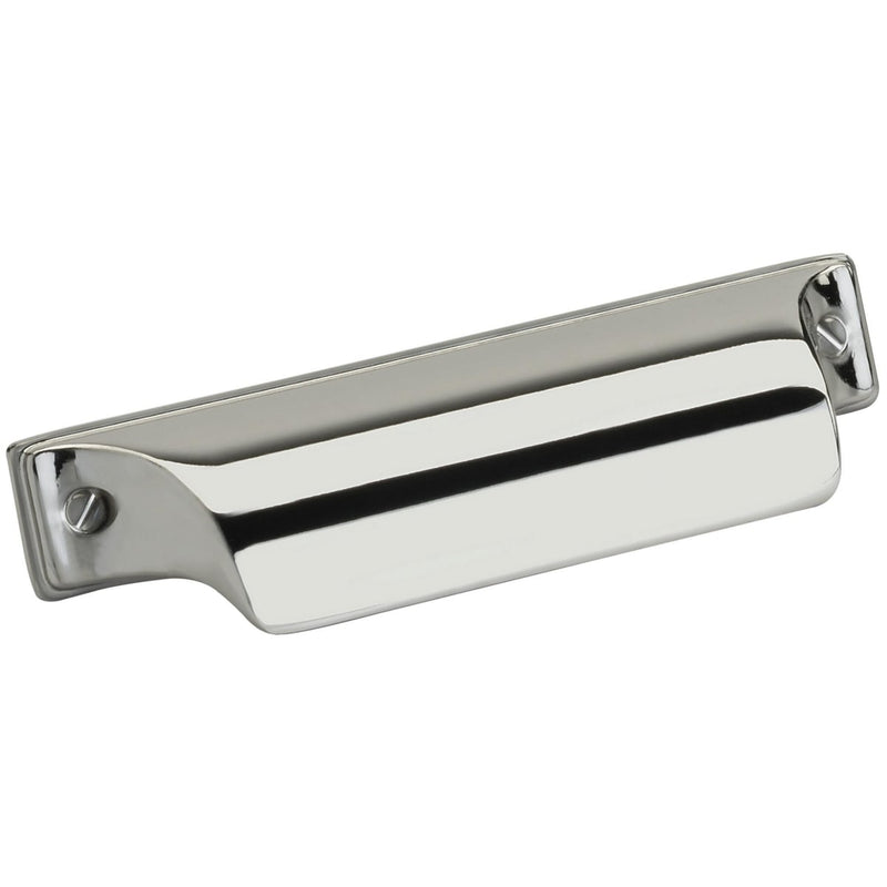 Amerock - BP452364PN - Jolene 2-1/2 Inch Center to Center Cup Cabinet Pull in Polished Nickel