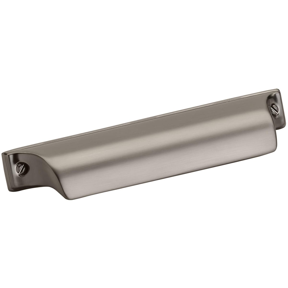 Amerock - BP452396BBN - Jolene 3-3/4 Inch Center to Center Cup Cabinet Pull in Black Brushed Nickel