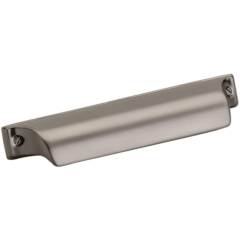 Amerock - BP452396BBN - Jolene 3-3/4 Inch Center to Center Cup Cabinet Pull in Black Brushed Nickel