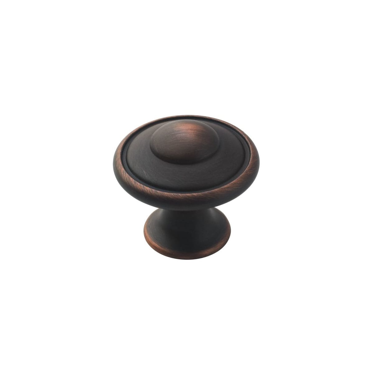 Everyday Heritage 1-3/16 Inch Diameter Mushroom Cabinet Knob - 25 Pack