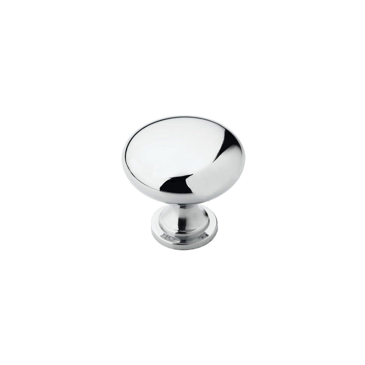 Amerock - BP5300526-15PACK - Everyday Heritage 1-1/4 Inch Diameter Mushroom Cabinet Knob - Package of 15 in Polished Chrome