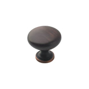Everyday Heritage 1-1/4 Inch Diameter Mushroom Cabinet Knob - Package of 5