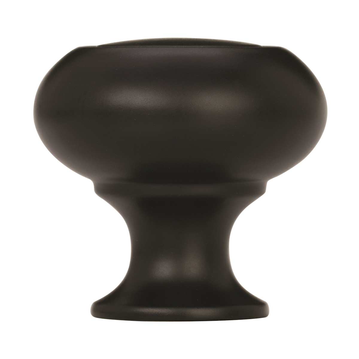 Amerock - BP53011FB - Everyday Heritage 1-1/4 Inch Mushroom Cabinet Knob in Matte Black