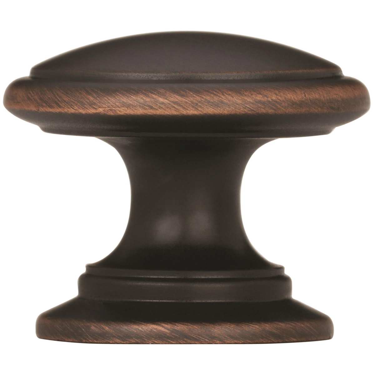 Amerock - BP53012ORB - Ravino 1-1/4 Inch Mushroom Cabinet Knob in Oil Rubbed Bronze