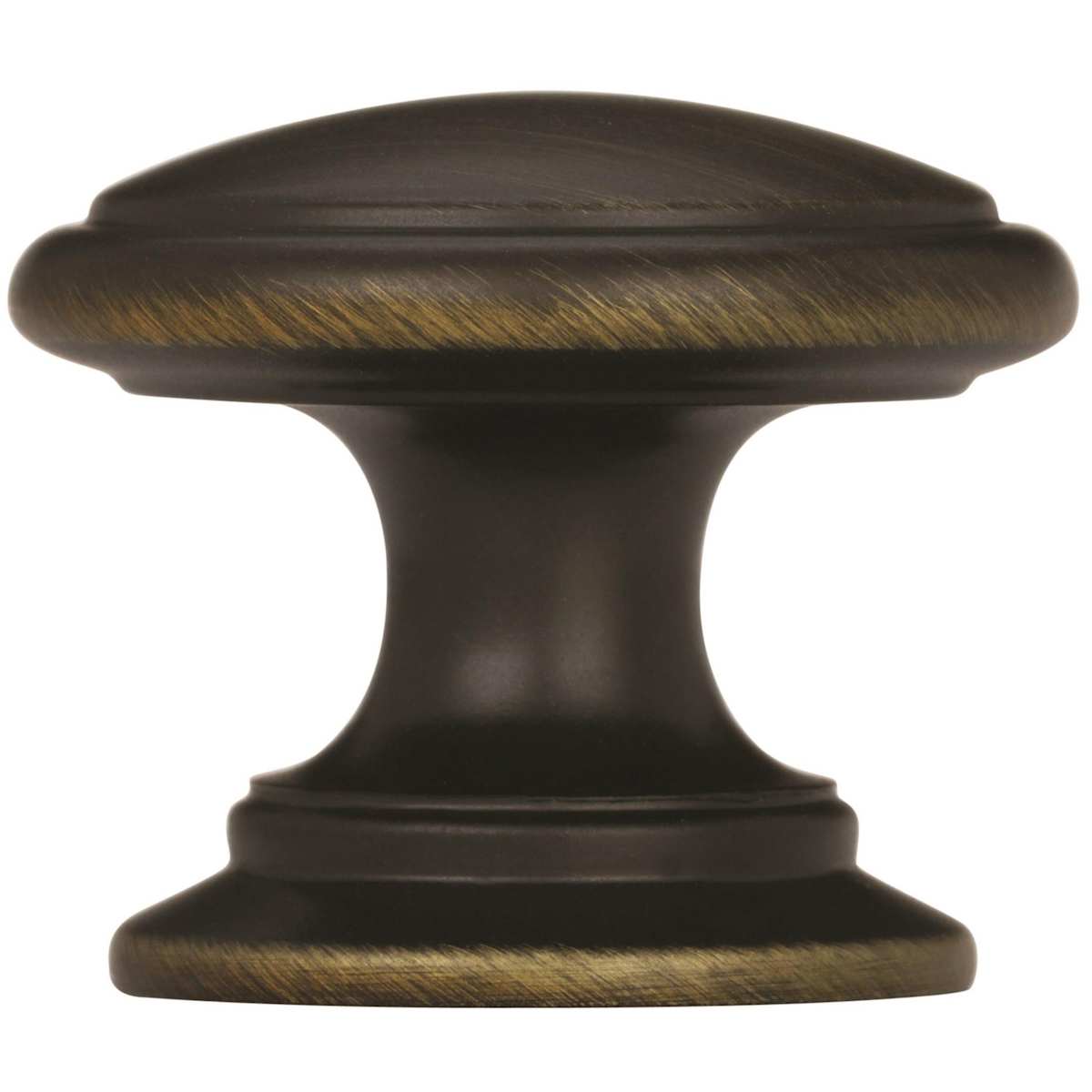 Amerock - BP53012ORB - Ravino 1-1/4 Inch Mushroom Cabinet Knob in Oil Rubbed Bronze