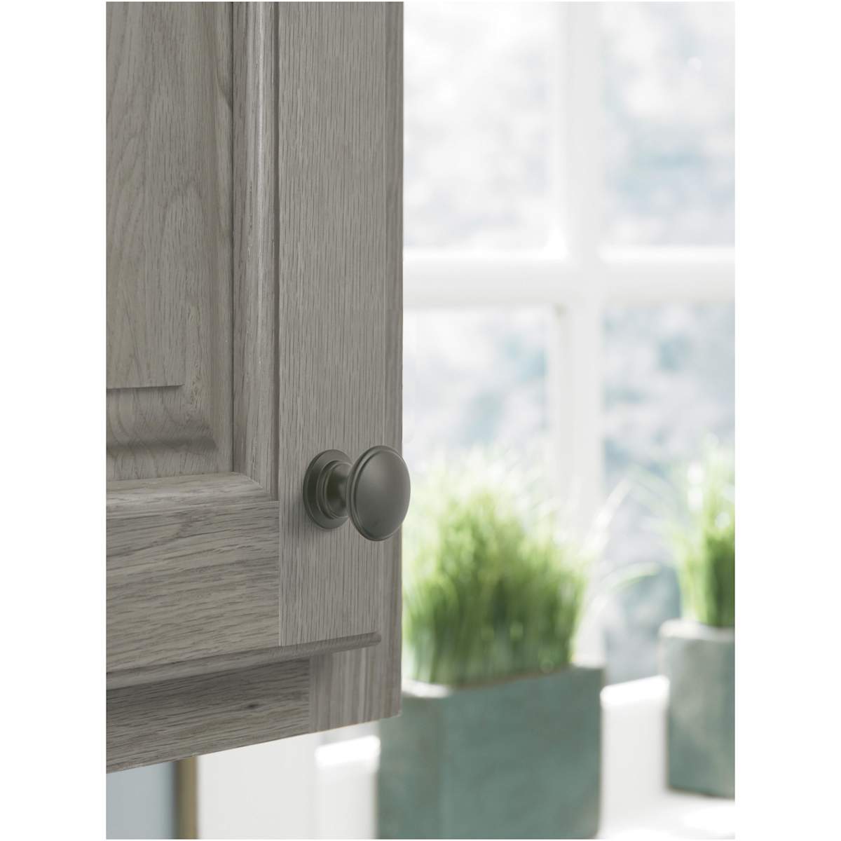Amerock - BP53012ORB - Ravino 1-1/4 Inch Mushroom Cabinet Knob in Oil Rubbed Bronze