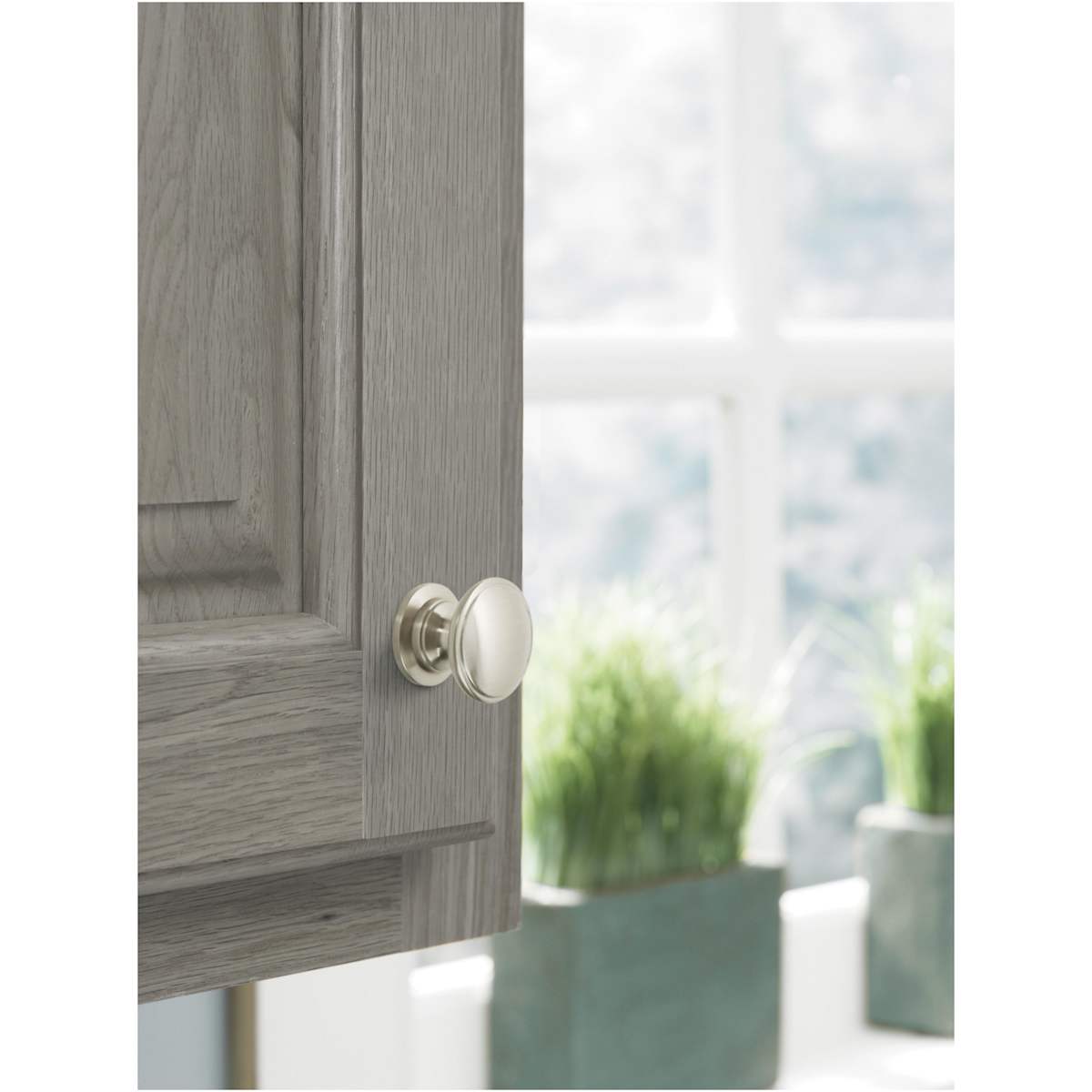 Amerock - BP53012ORB - Ravino 1-1/4 Inch Mushroom Cabinet Knob in Oil Rubbed Bronze