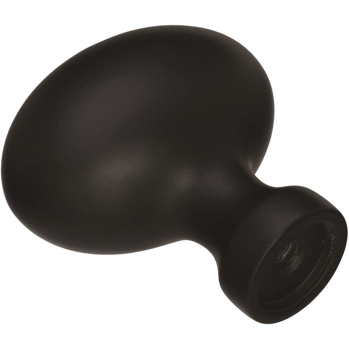 Amerock - 10BX5301426 - Vaile 1-3/8 Inch Long Oval Cabinet Knob - Pack of 10 in Polished Chrome