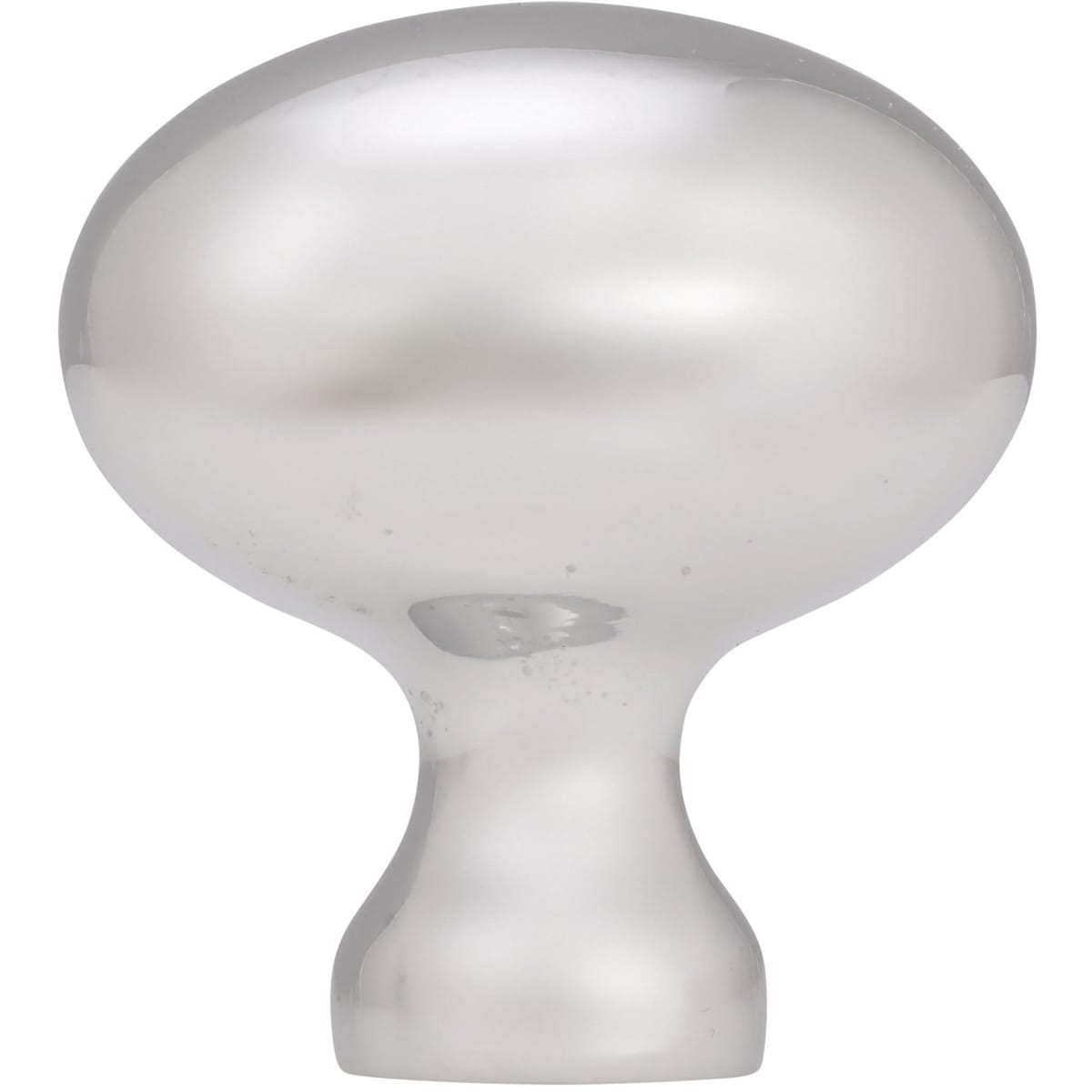 Amerock - 10BX5301426 - Vaile 1-3/8 Inch Long Oval Cabinet Knob - Pack of 10 in Polished Chrome