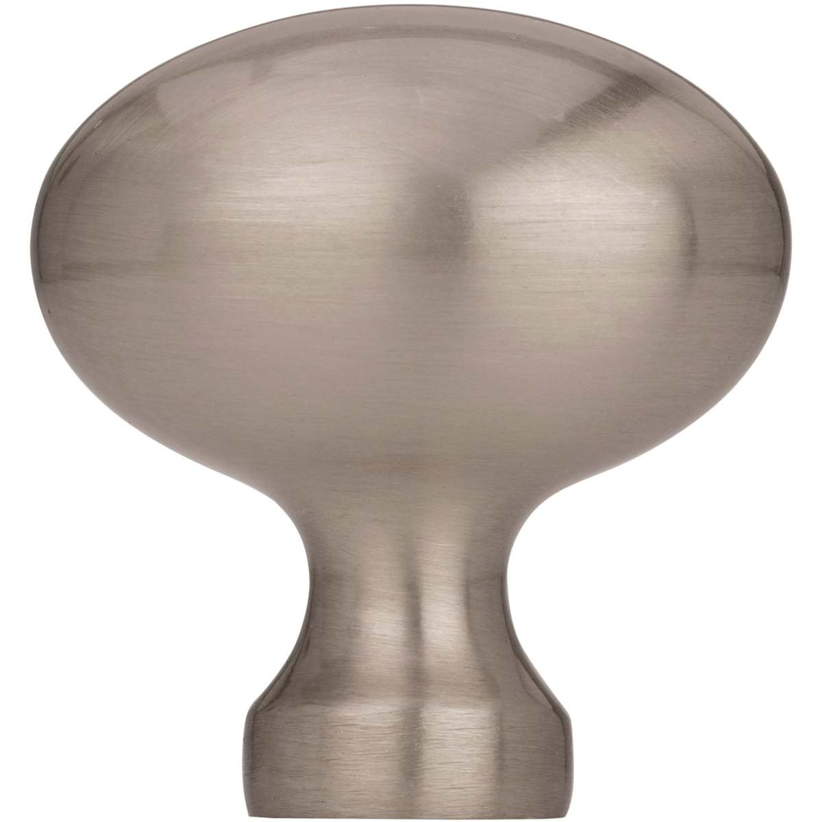 Amerock - 10BX5301426 - Vaile 1-3/8 Inch Long Oval Cabinet Knob - Pack of 10 in Polished Chrome