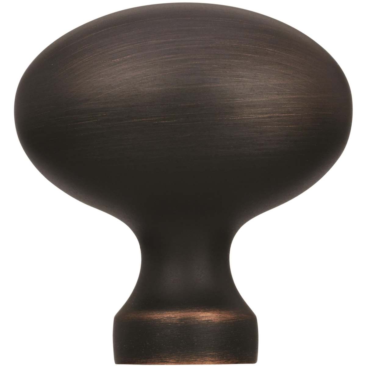 Amerock - 10BX5301426 - Vaile 1-3/8 Inch Long Oval Cabinet Knob - Pack of 10 in Polished Chrome