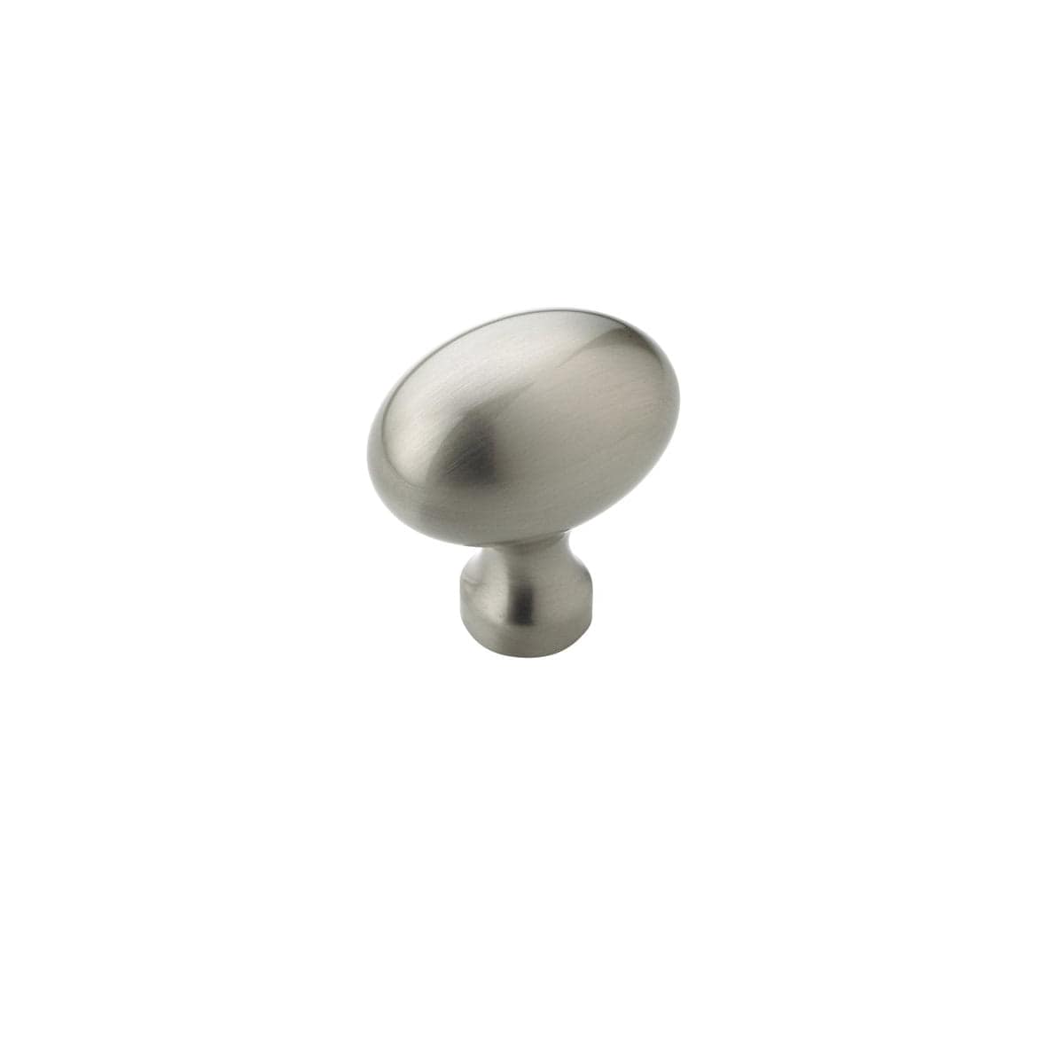 Amerock - 10BX5301426 - Vaile 1-3/8 Inch Long Oval Cabinet Knob - Pack of 10 in Polished Chrome