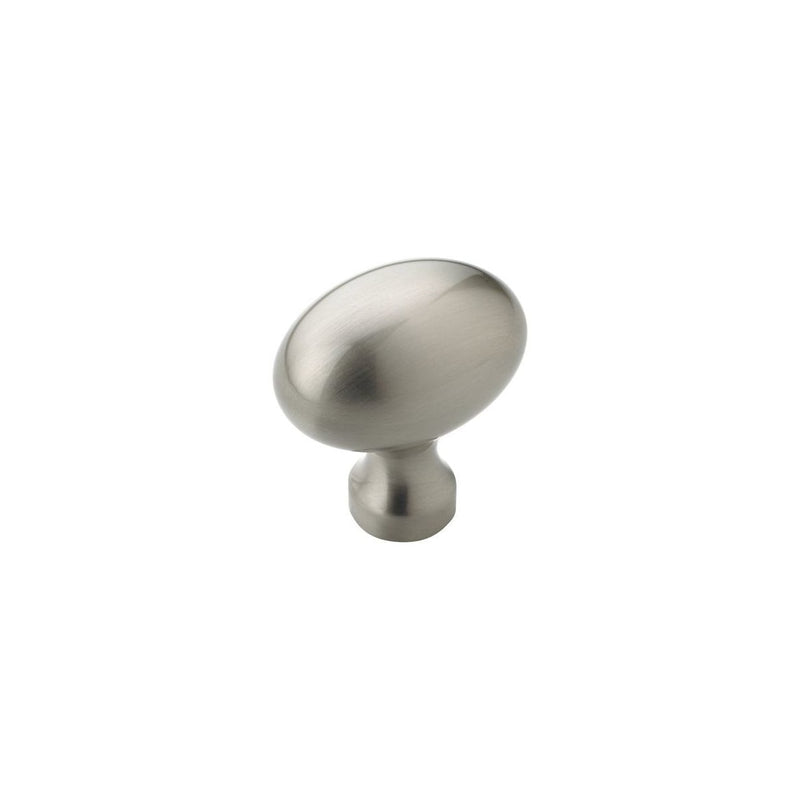 Amerock - BP53014G10 - Vaile 1-3/8 Inch Oval Cabinet Knob in Satin Nickel