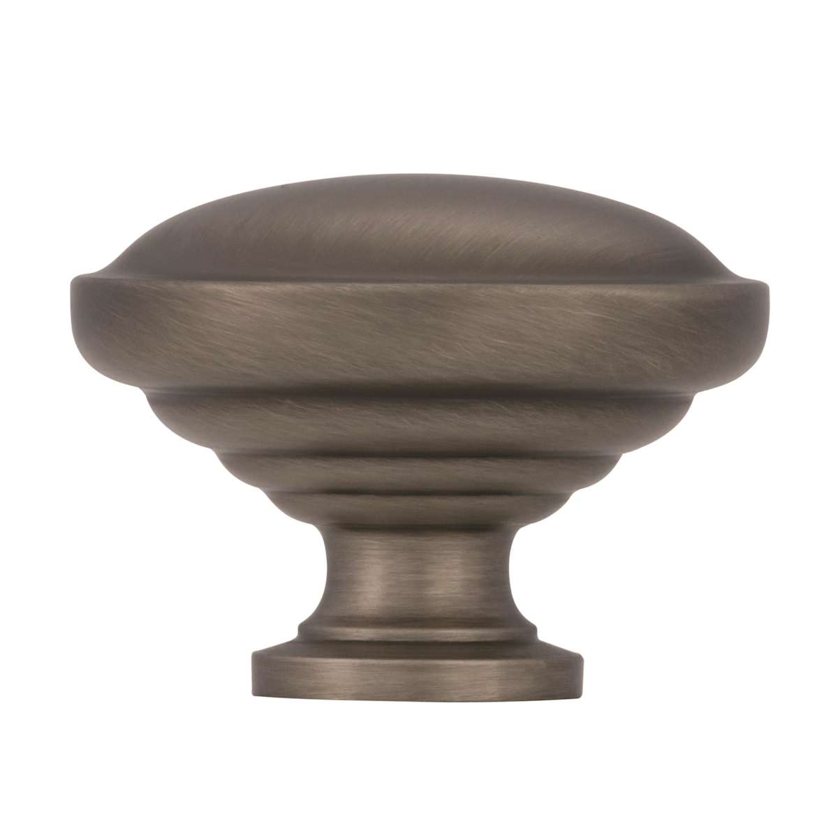 Amerock - BP53015FB - Everyday Heritage 1-1/4 Inch Mushroom Cabinet Knob in Matte Black