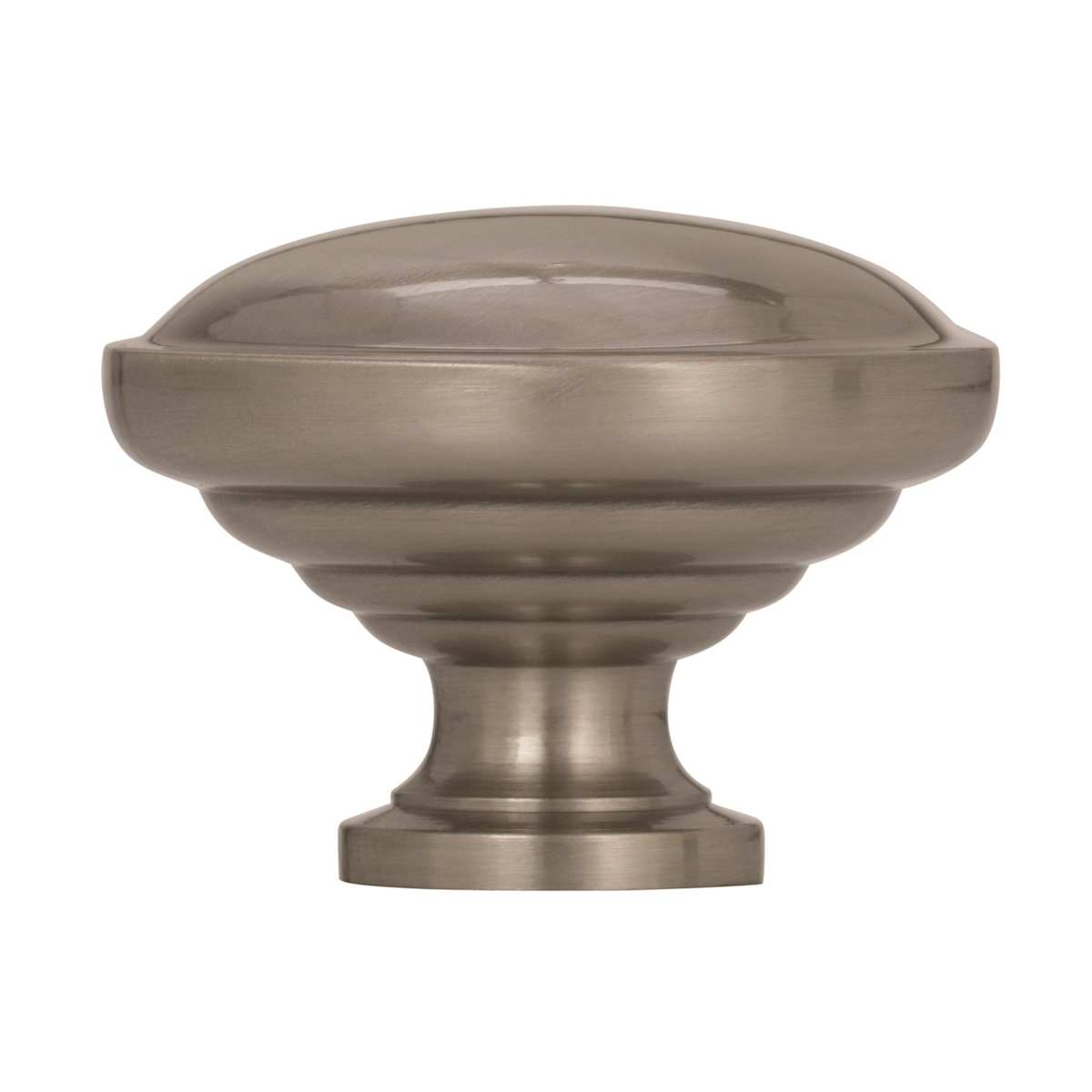 Amerock - BP53015FB - Everyday Heritage 1-1/4 Inch Mushroom Cabinet Knob in Matte Black