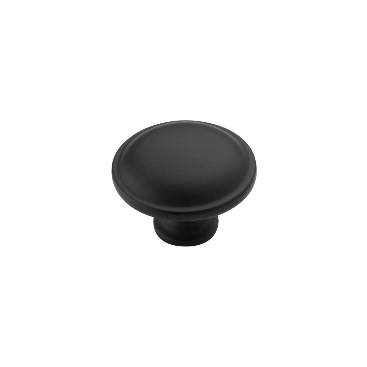 Amerock - BP53015FB - Everyday Heritage 1-1/4 Inch Mushroom Cabinet Knob in Matte Black