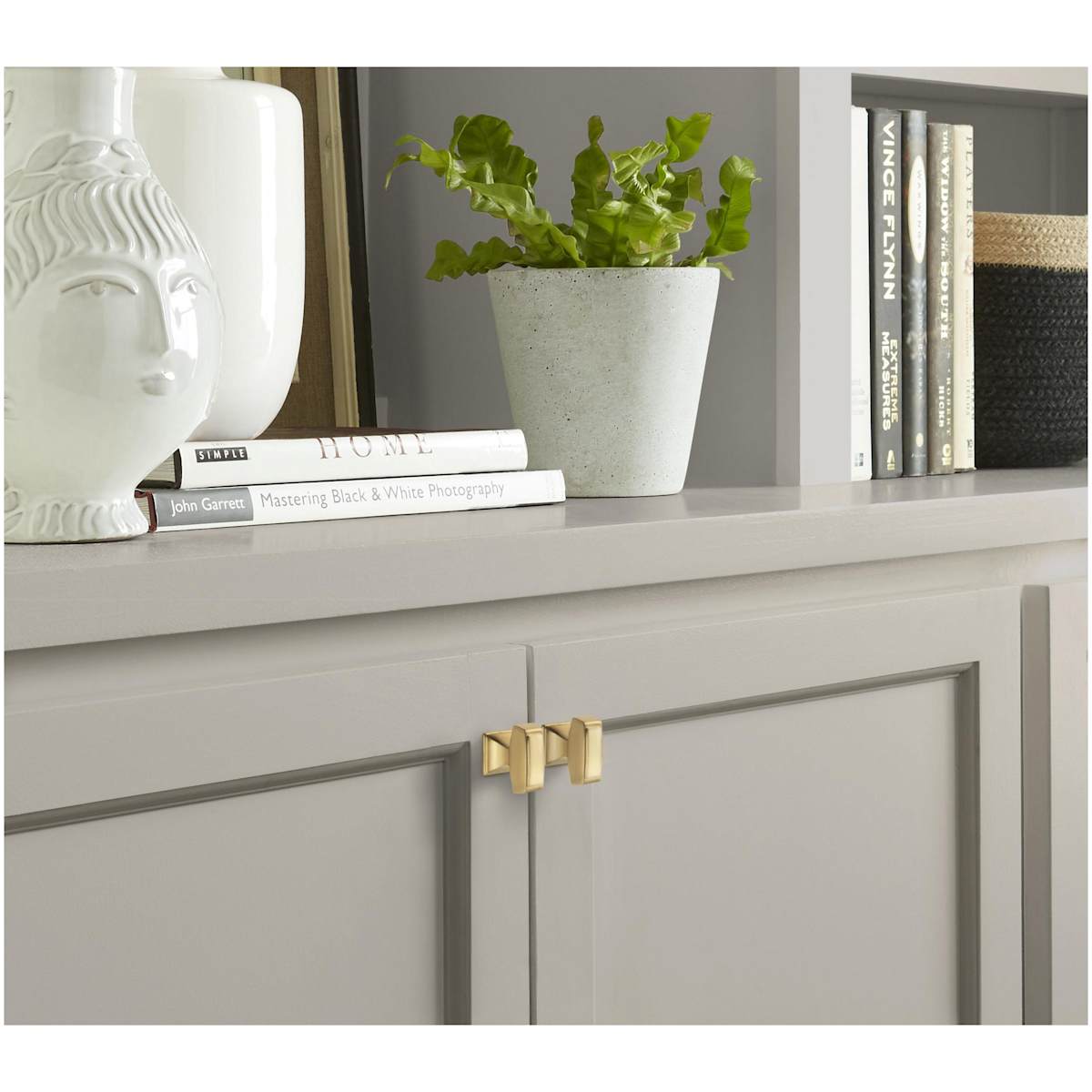 Amerock - BP53029BBR - Mulholland 1-1/4 Inch Bar Cabinet Knob in Black Bronze