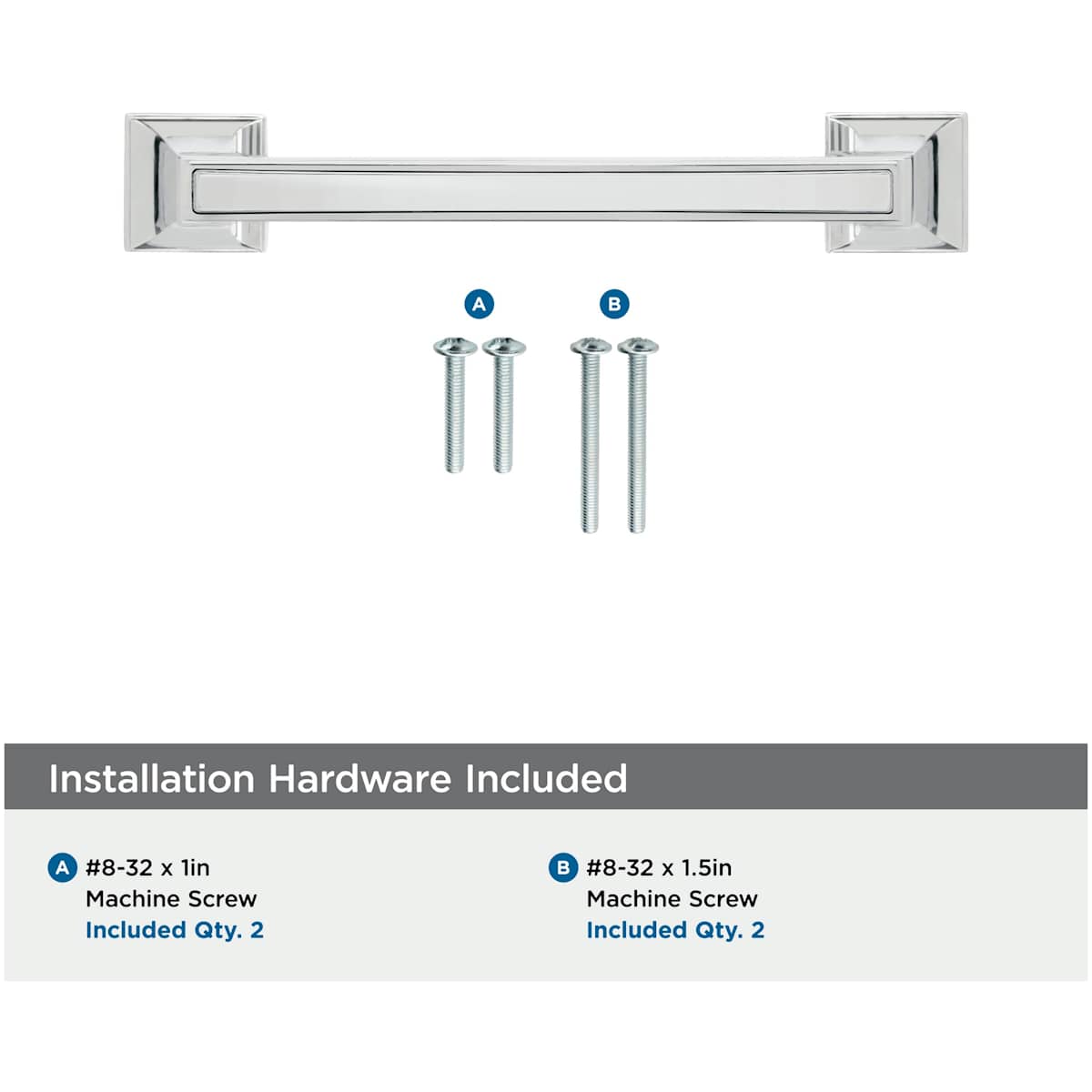 Amerock - BP53031CZ - Mulholland 3-3/4 Inch Center to Center Handle Cabinet Pull in Champagne Bronze