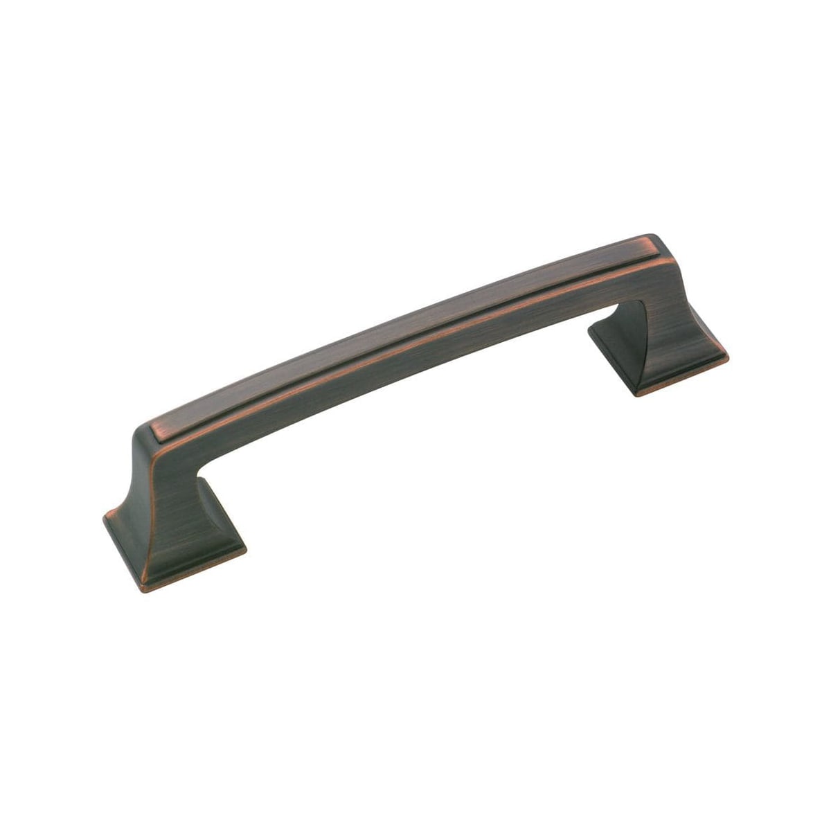 Amerock - BP53031ORB-10PACK - Mulholland 3-3/4 Inch Center to Center Handle Cabinet Pull - 10 Pack in Oil Rubbed Bronze