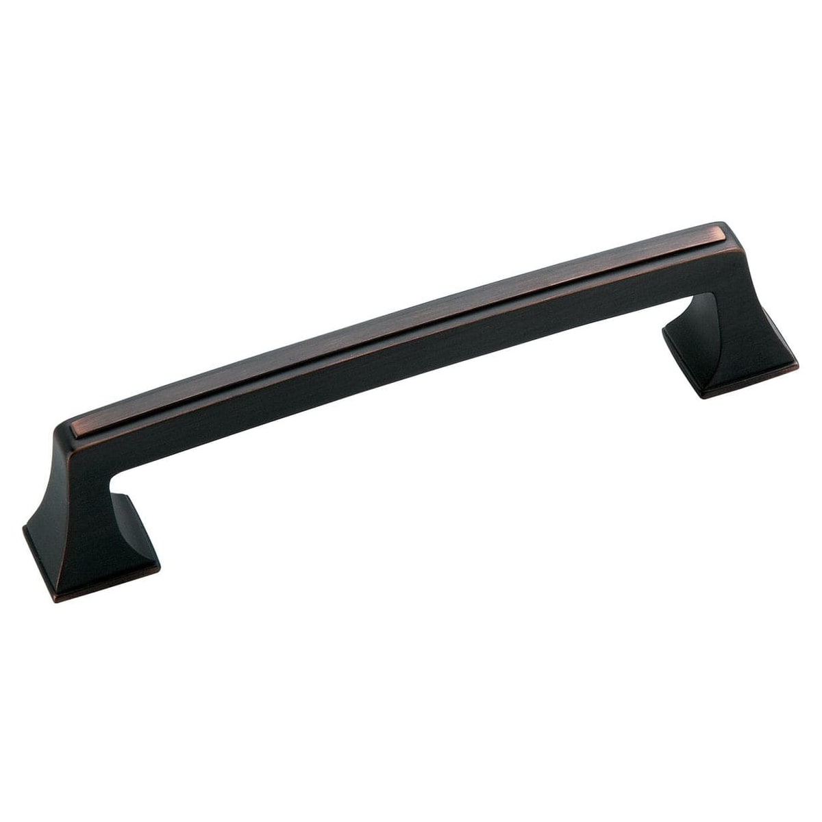 Amerock - BP53529ORB-10PACK - Mulholland 5 Inch (128mm) Center to Center Handle Cabinet Pull - 10 Pack in Oil Rubbed Bronze