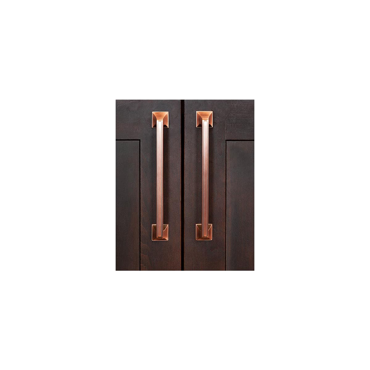 Amerock - BP53530GM-10PACK - Mulholland 6-5/16 Inch Center to Center Handle Cabinet Pull - 10 Pack in Gunmetal