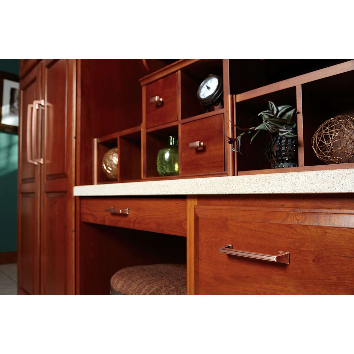 Amerock - BP53530GM-10PACK - Mulholland 6-5/16 Inch Center to Center Handle Cabinet Pull - 10 Pack in Gunmetal