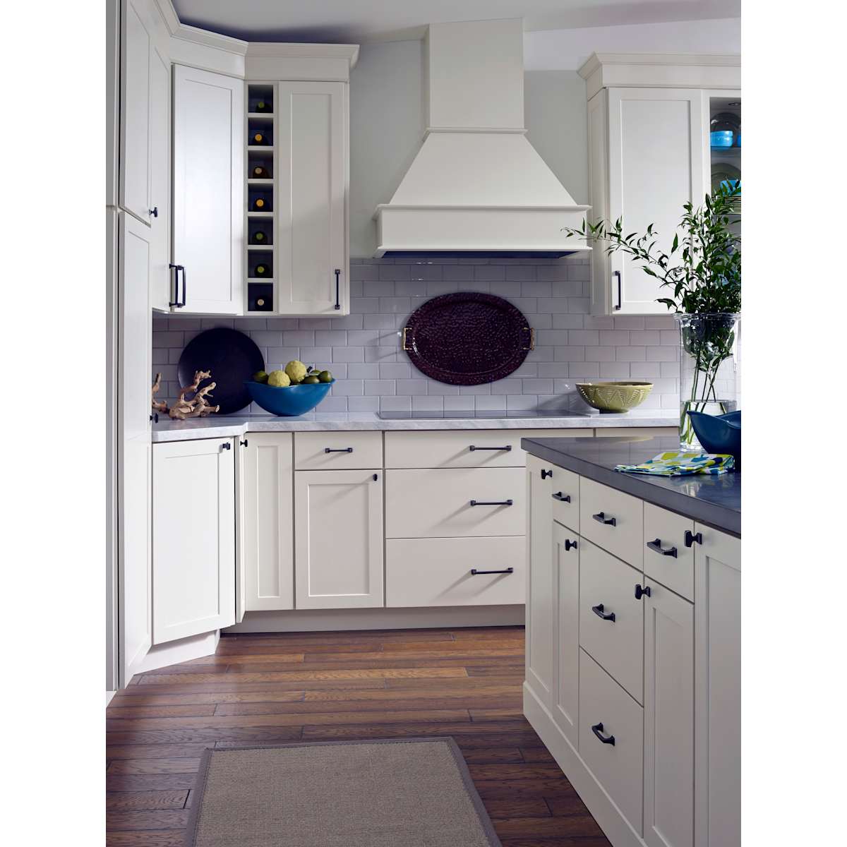 Amerock - BP53530GM-10PACK - Mulholland 6-5/16 Inch Center to Center Handle Cabinet Pull - 10 Pack in Gunmetal