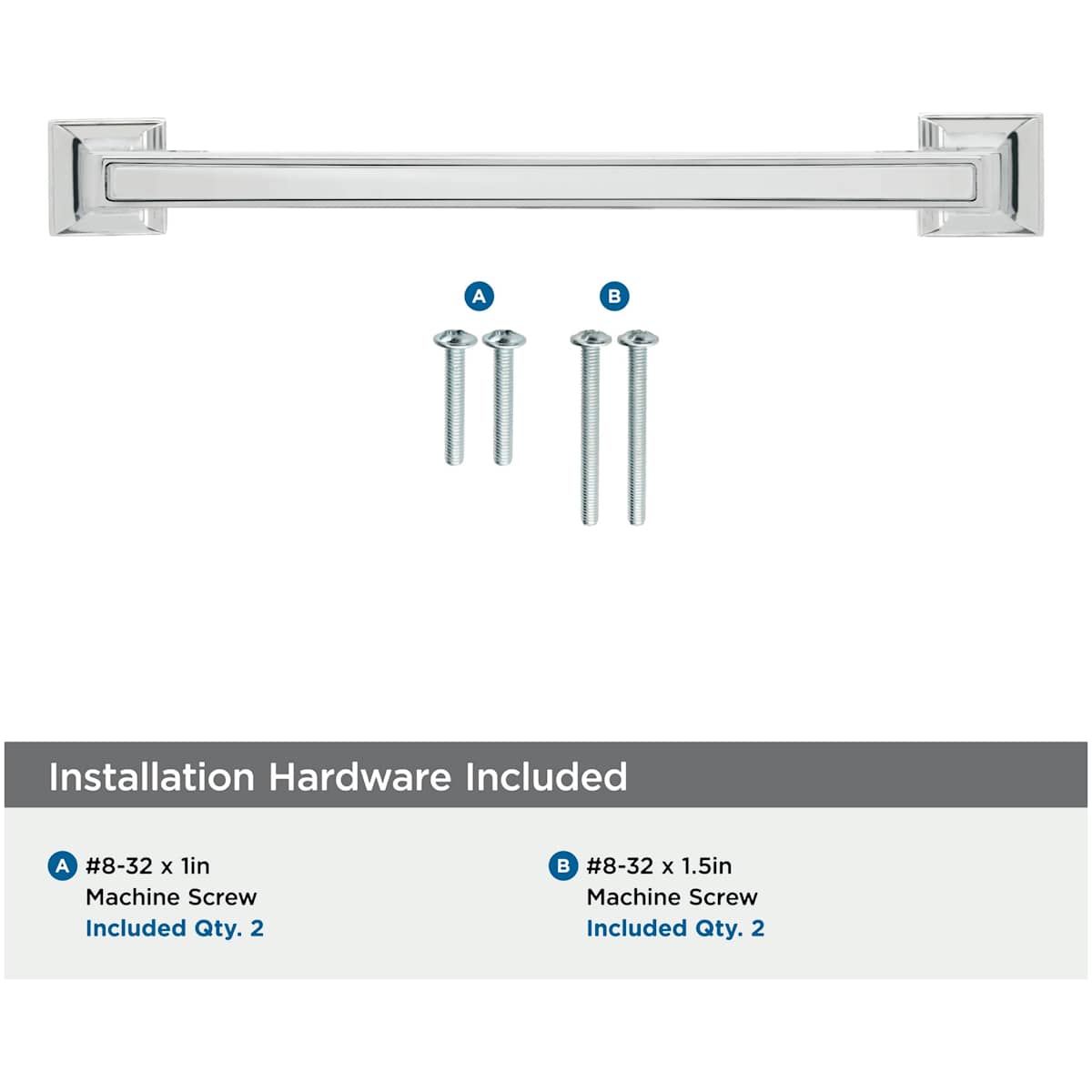 Amerock - BP53530CZ - Mulholland 6-5/16 Inch Center to Center Handle Cabinet Pull in Champagne Bronze