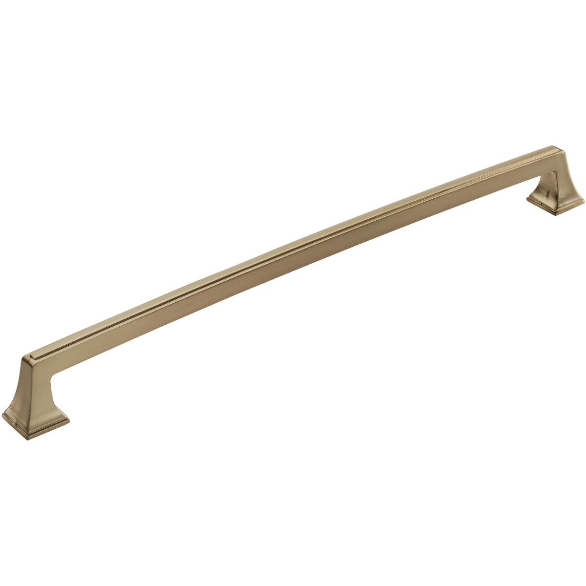 Amerock - BP53533BBZ - Mulholland 18 Inch Center to Center Appliance Pull in Golden Champagne