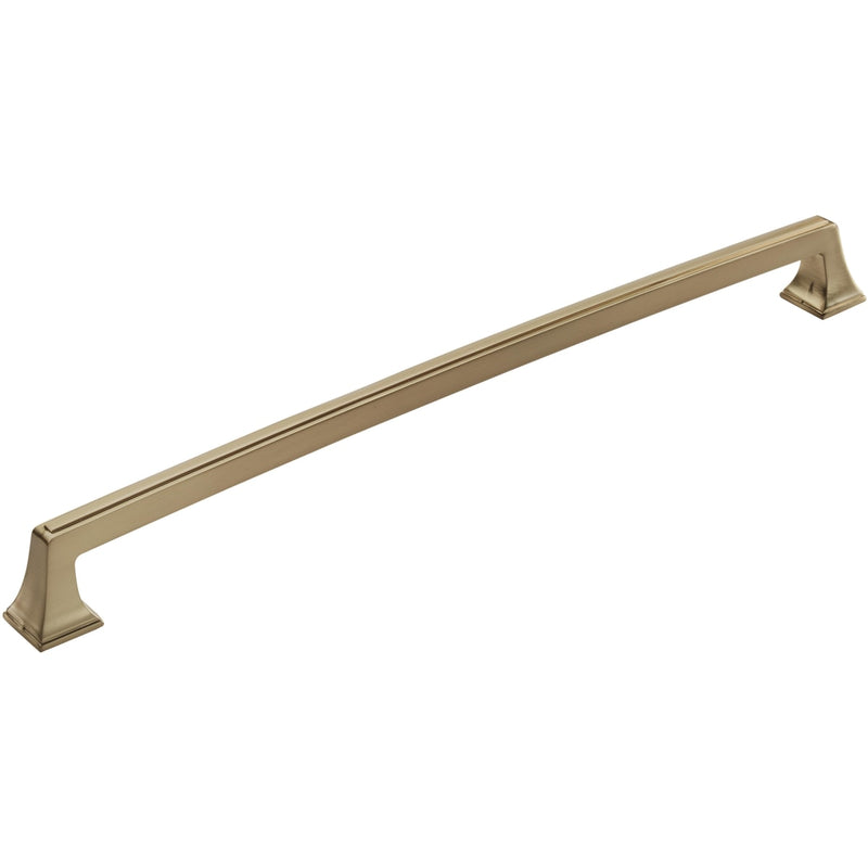 Amerock - BP53533BBZ - Mulholland 18 Inch Center to Center Appliance Pull in Golden Champagne