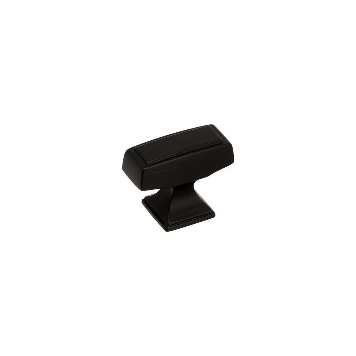 Mulholland 1-1/2 Inch Rectangular Cabinet Knob - 10 Pack